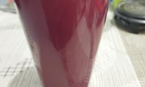 Стакан фиолетовый 04