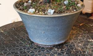 Cascade rond Bleu clair 18 cm